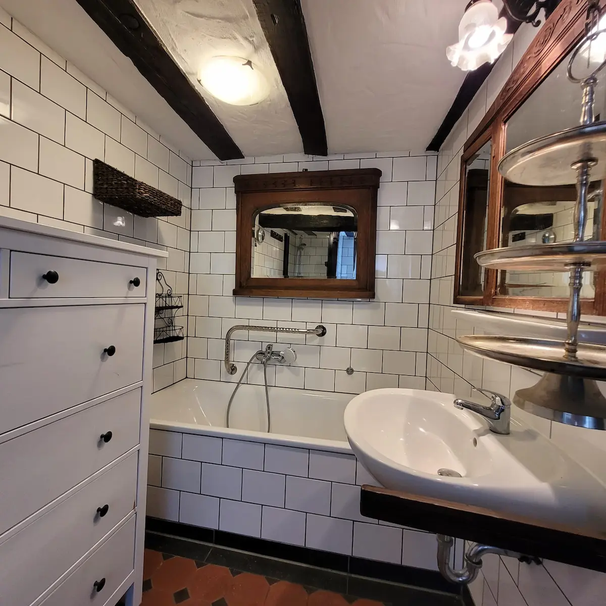 Schlafzimmer im Haus Klosterblick